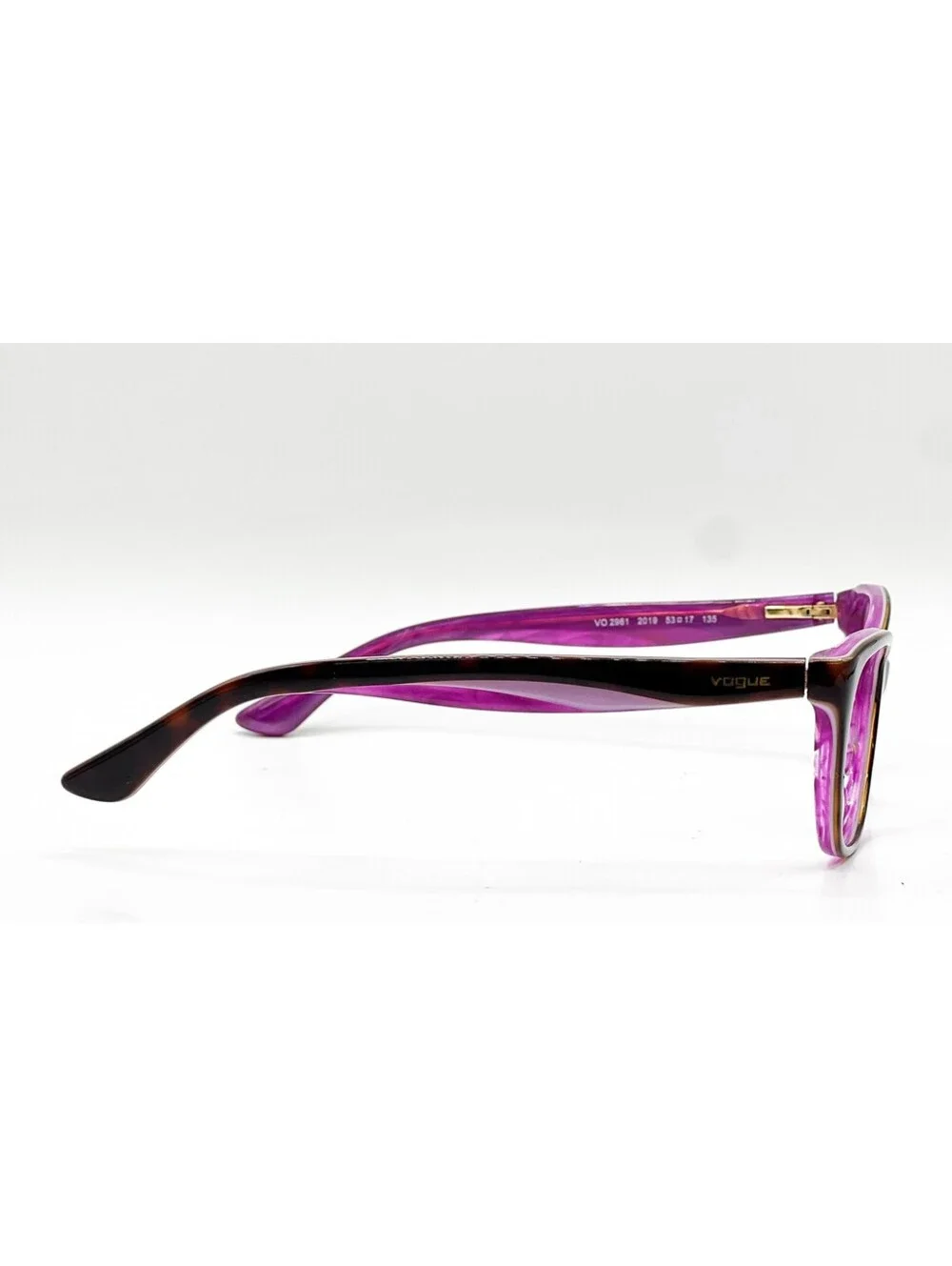 Vogue VO 2961 2019 Havana/Lilac/TR Violet Authentic Eyeglass Frames 53-17